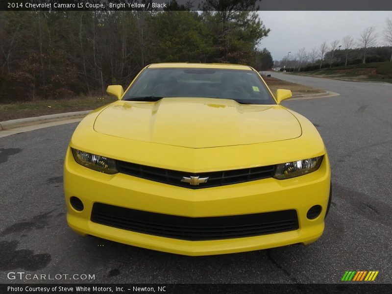 Bright Yellow / Black 2014 Chevrolet Camaro LS Coupe