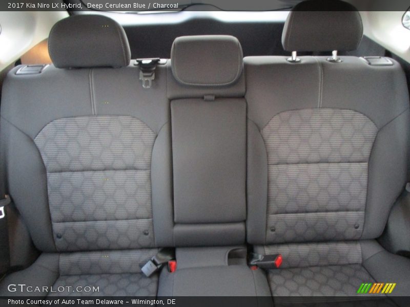 Rear Seat of 2017 Niro LX Hybrid