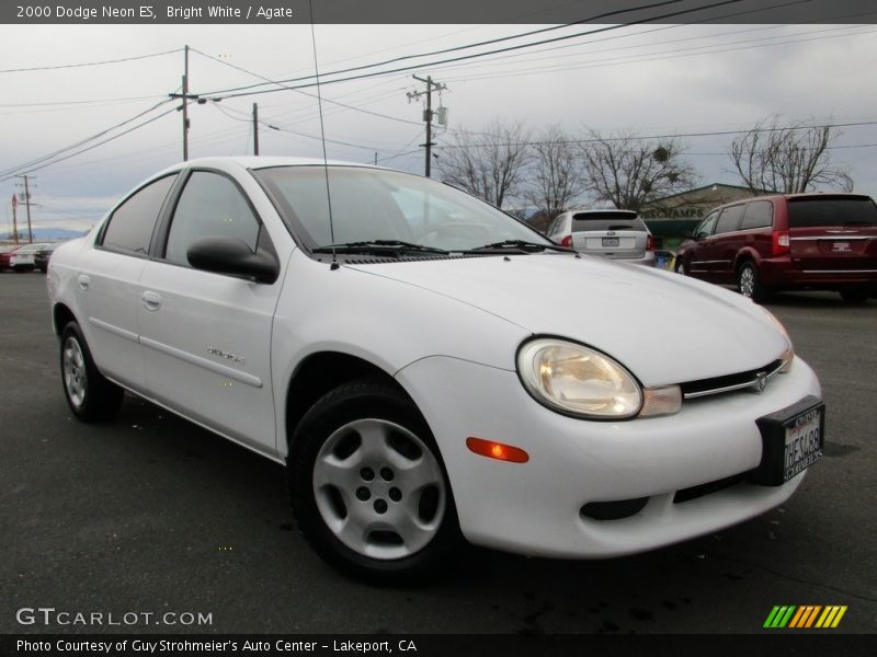 Bright White / Agate 2000 Dodge Neon ES