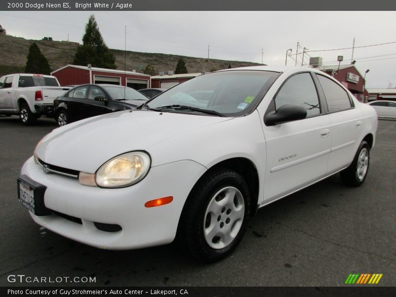 Bright White / Agate 2000 Dodge Neon ES