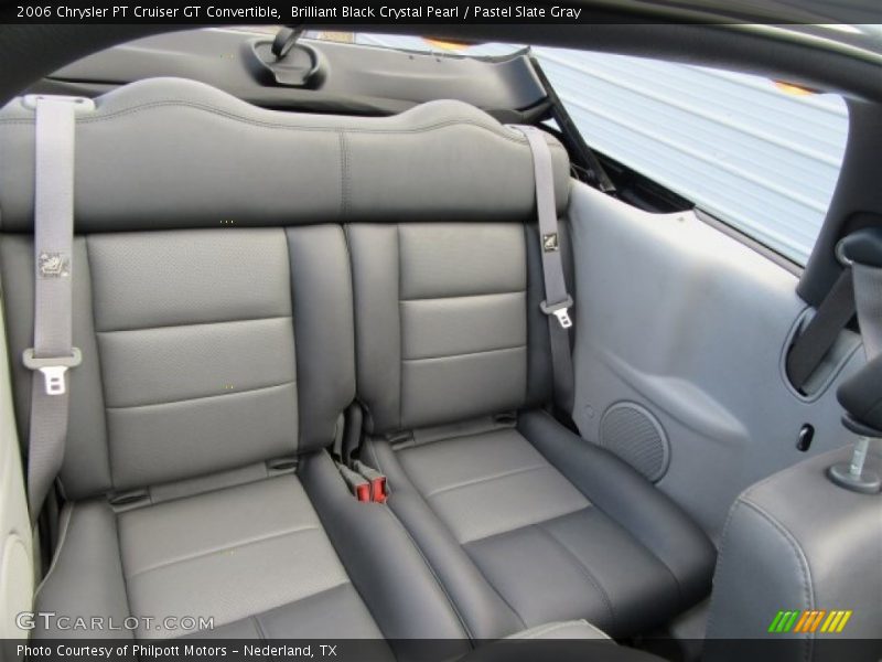 Brilliant Black Crystal Pearl / Pastel Slate Gray 2006 Chrysler PT Cruiser GT Convertible