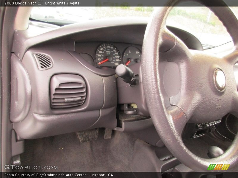Bright White / Agate 2000 Dodge Neon ES