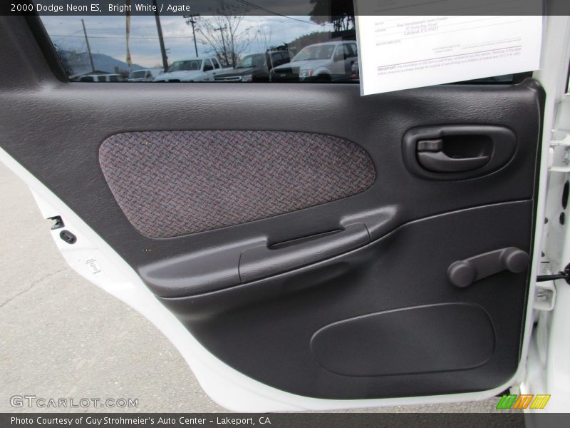 Bright White / Agate 2000 Dodge Neon ES