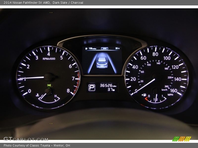 Dark Slate / Charcoal 2014 Nissan Pathfinder SV AWD