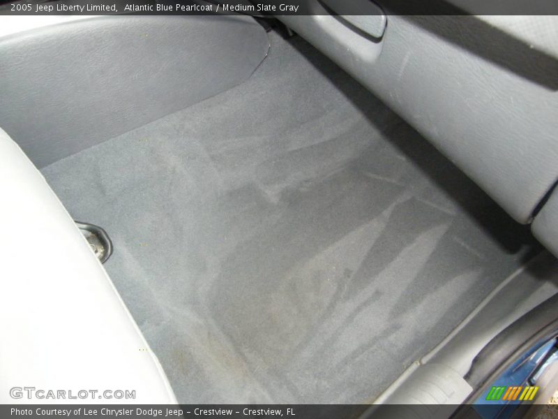 Atlantic Blue Pearlcoat / Medium Slate Gray 2005 Jeep Liberty Limited