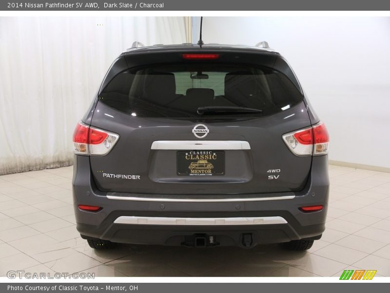Dark Slate / Charcoal 2014 Nissan Pathfinder SV AWD