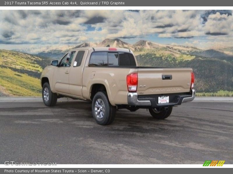 Quicksand / TRD Graphite 2017 Toyota Tacoma SR5 Access Cab 4x4