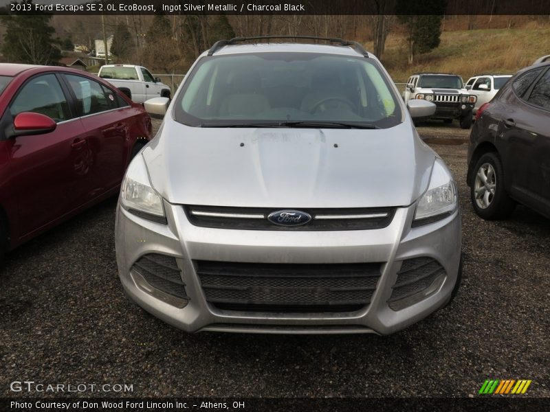 Ingot Silver Metallic / Charcoal Black 2013 Ford Escape SE 2.0L EcoBoost