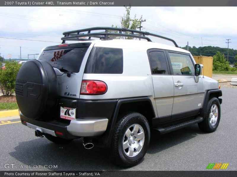 Titanium Metallic / Dark Charcoal 2007 Toyota FJ Cruiser 4WD