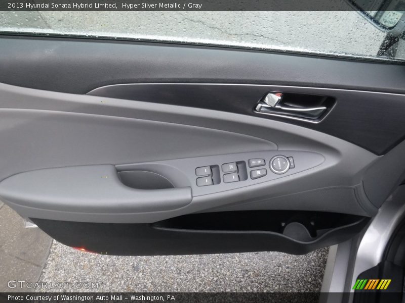 Hyper Silver Metallic / Gray 2013 Hyundai Sonata Hybrid Limited