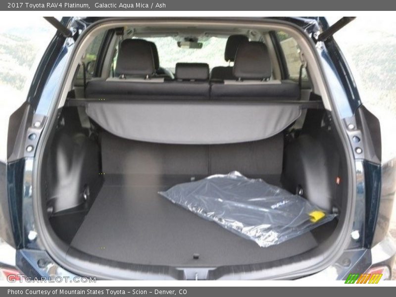 Galactic Aqua Mica / Ash 2017 Toyota RAV4 Platinum