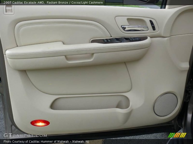 Radiant Bronze / Cocoa/Light Cashmere 2007 Cadillac Escalade AWD