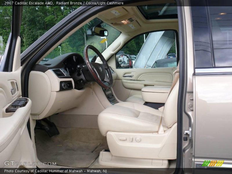 Radiant Bronze / Cocoa/Light Cashmere 2007 Cadillac Escalade AWD