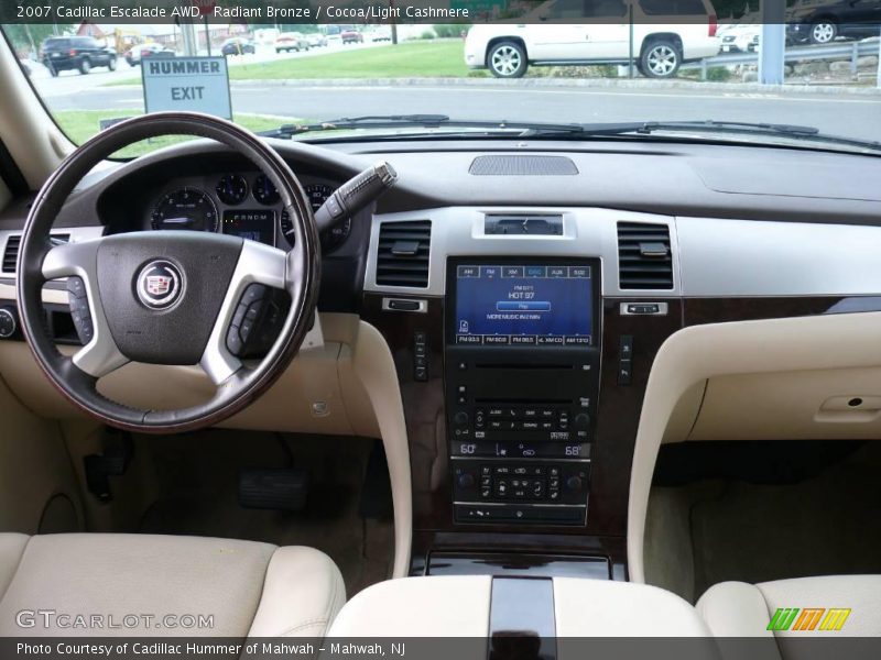Radiant Bronze / Cocoa/Light Cashmere 2007 Cadillac Escalade AWD