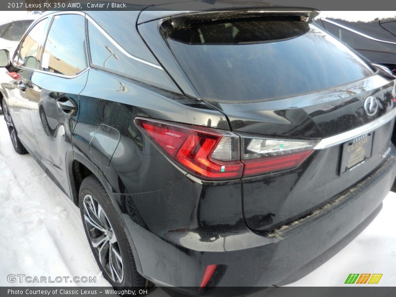 Caviar / Black 2017 Lexus RX 350 AWD