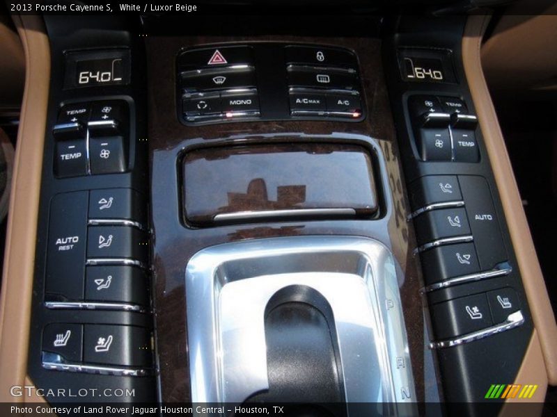White / Luxor Beige 2013 Porsche Cayenne S