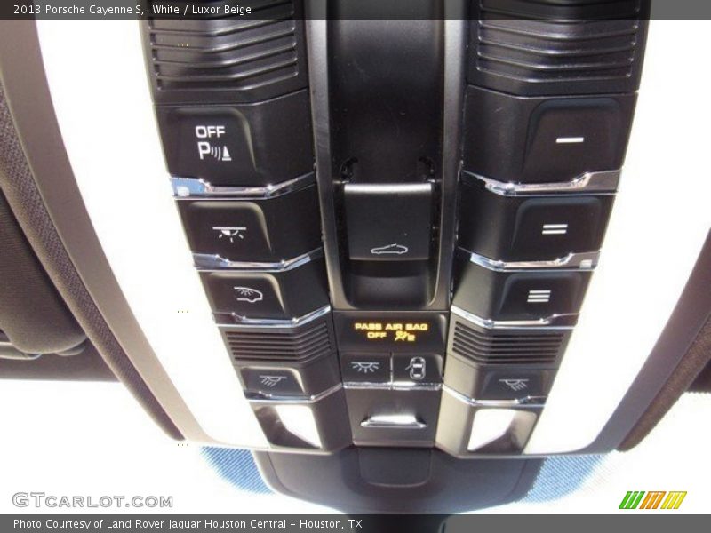 White / Luxor Beige 2013 Porsche Cayenne S