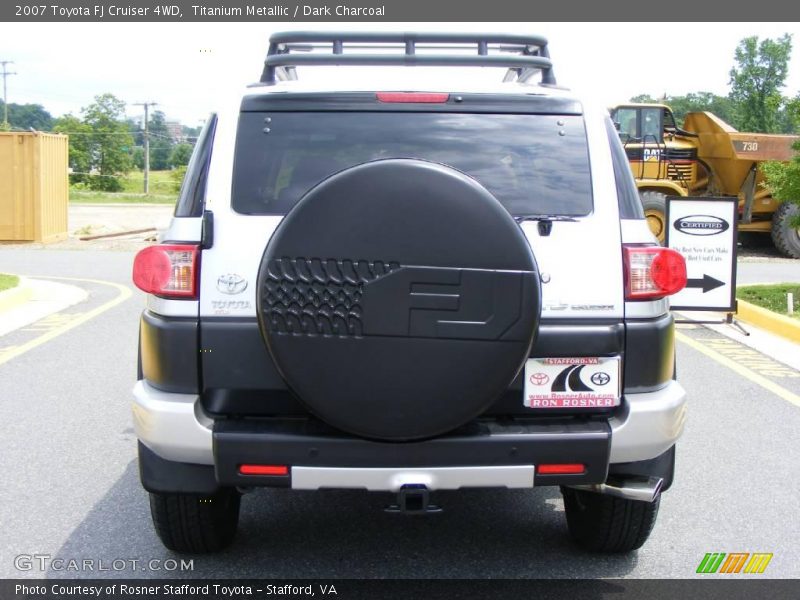 Titanium Metallic / Dark Charcoal 2007 Toyota FJ Cruiser 4WD