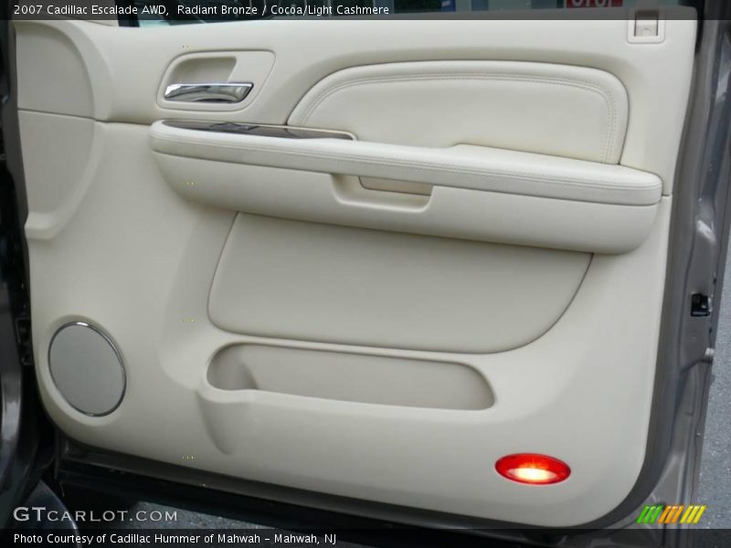 Radiant Bronze / Cocoa/Light Cashmere 2007 Cadillac Escalade AWD