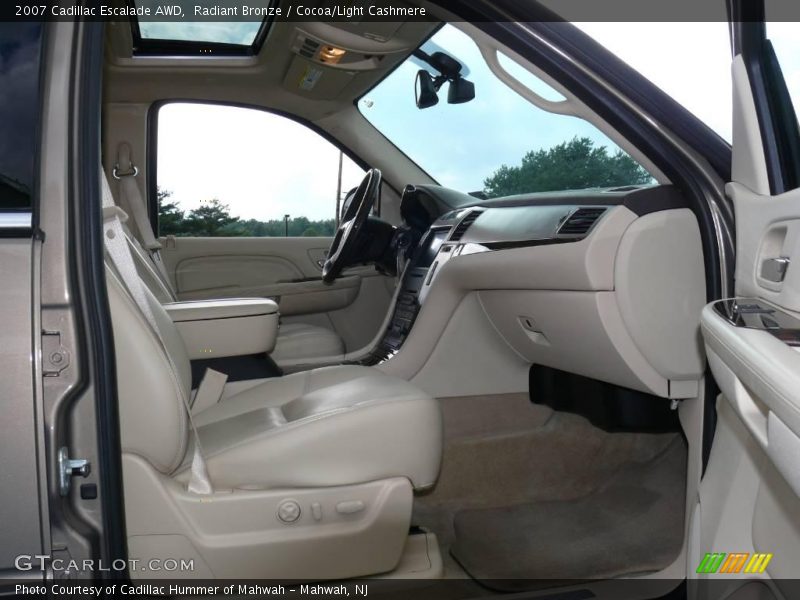 Radiant Bronze / Cocoa/Light Cashmere 2007 Cadillac Escalade AWD
