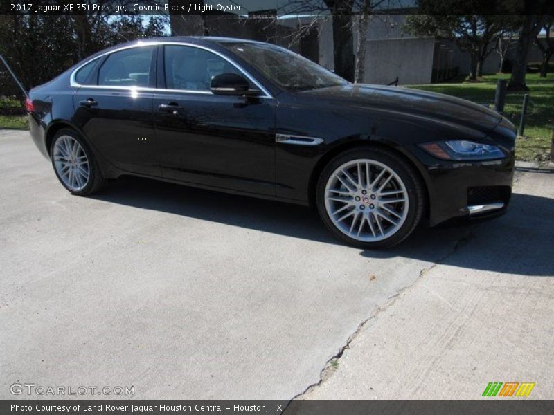 Cosmic Black / Light Oyster 2017 Jaguar XF 35t Prestige