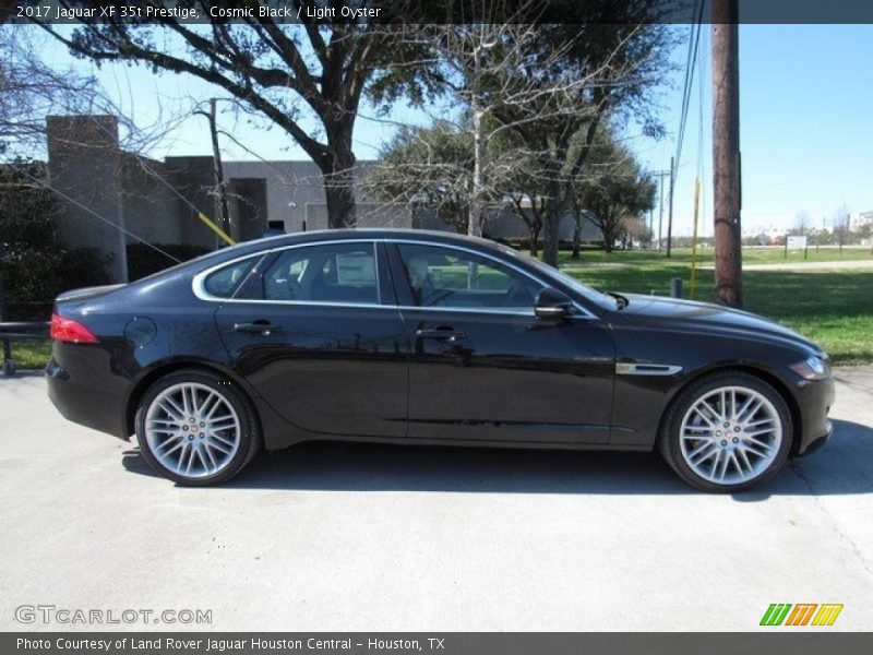Cosmic Black / Light Oyster 2017 Jaguar XF 35t Prestige