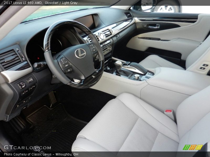 Front Seat of 2017 LS 460 AWD