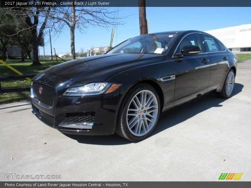 Cosmic Black / Light Oyster 2017 Jaguar XF 35t Prestige