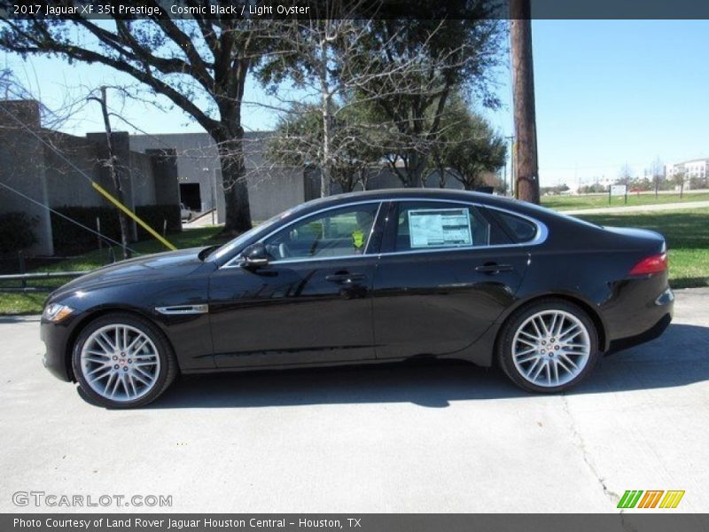 Cosmic Black / Light Oyster 2017 Jaguar XF 35t Prestige
