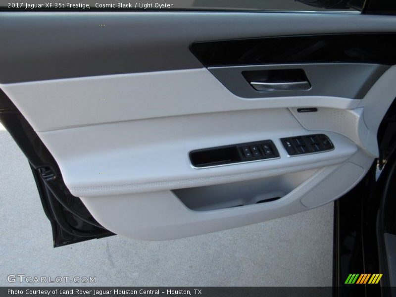 Cosmic Black / Light Oyster 2017 Jaguar XF 35t Prestige