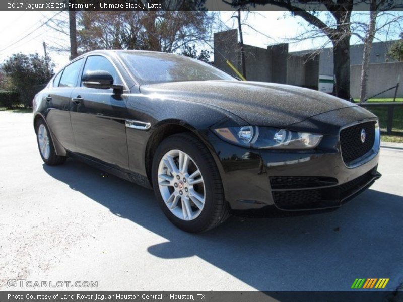 Ultimate Black / Latte 2017 Jaguar XE 25t Premium