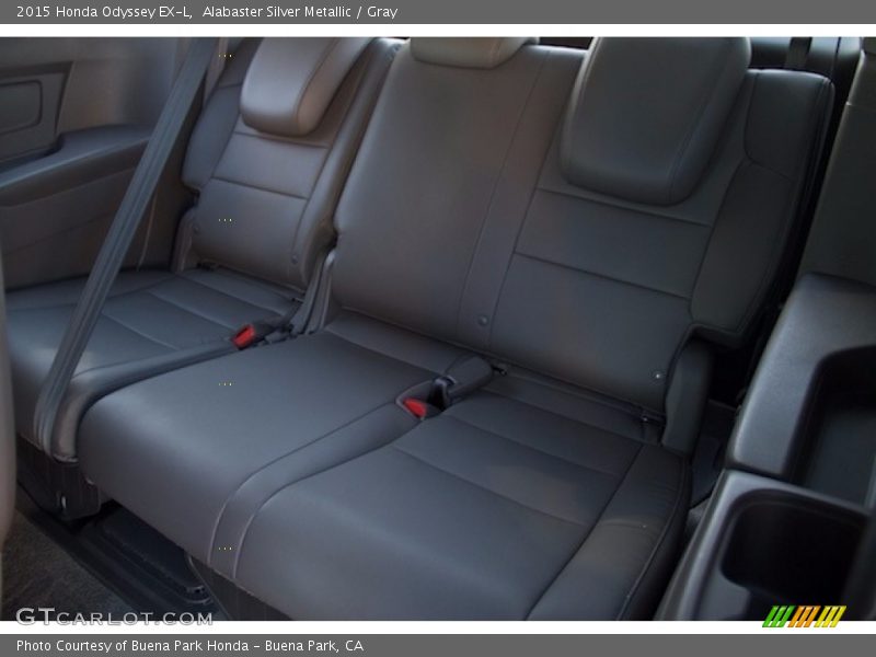 Alabaster Silver Metallic / Gray 2015 Honda Odyssey EX-L