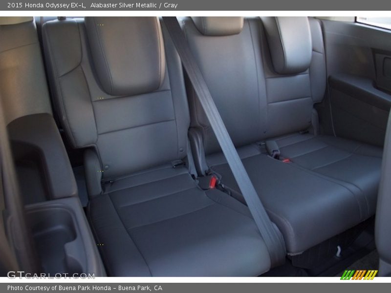 Alabaster Silver Metallic / Gray 2015 Honda Odyssey EX-L