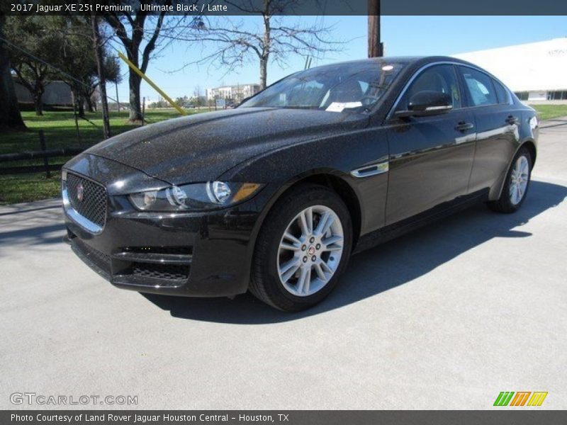 Ultimate Black / Latte 2017 Jaguar XE 25t Premium
