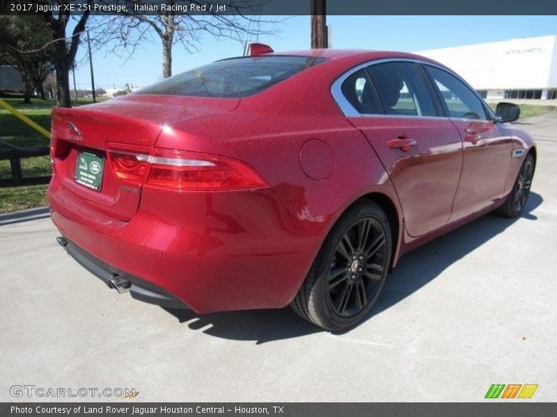 Italian Racing Red / Jet 2017 Jaguar XE 25t Prestige
