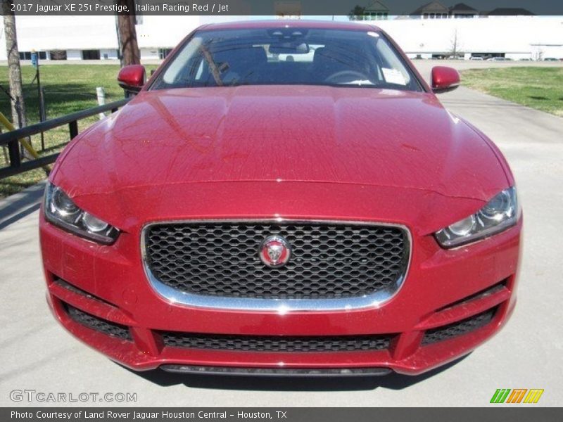 Italian Racing Red / Jet 2017 Jaguar XE 25t Prestige
