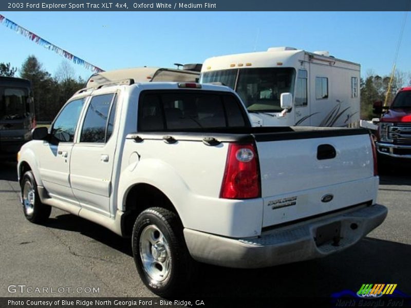 Oxford White / Medium Flint 2003 Ford Explorer Sport Trac XLT 4x4