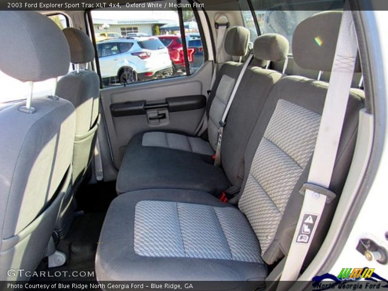 Oxford White / Medium Flint 2003 Ford Explorer Sport Trac XLT 4x4