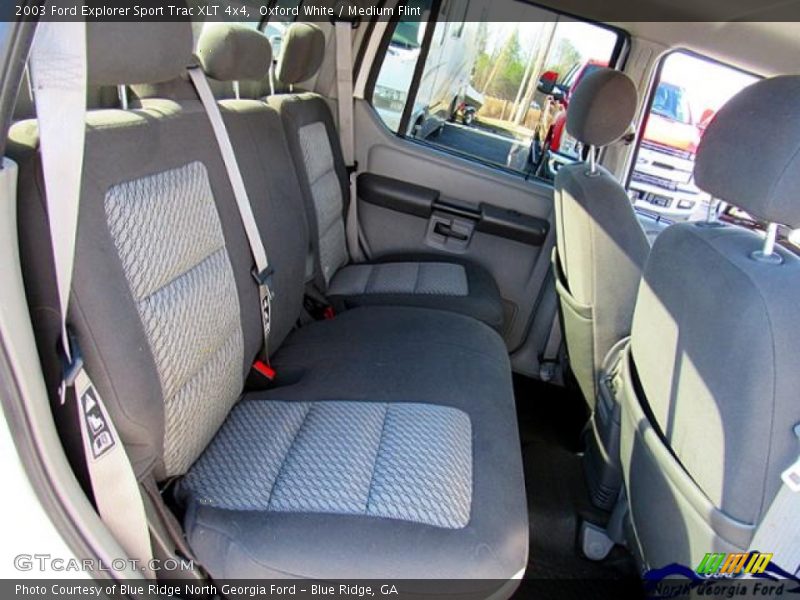 Oxford White / Medium Flint 2003 Ford Explorer Sport Trac XLT 4x4