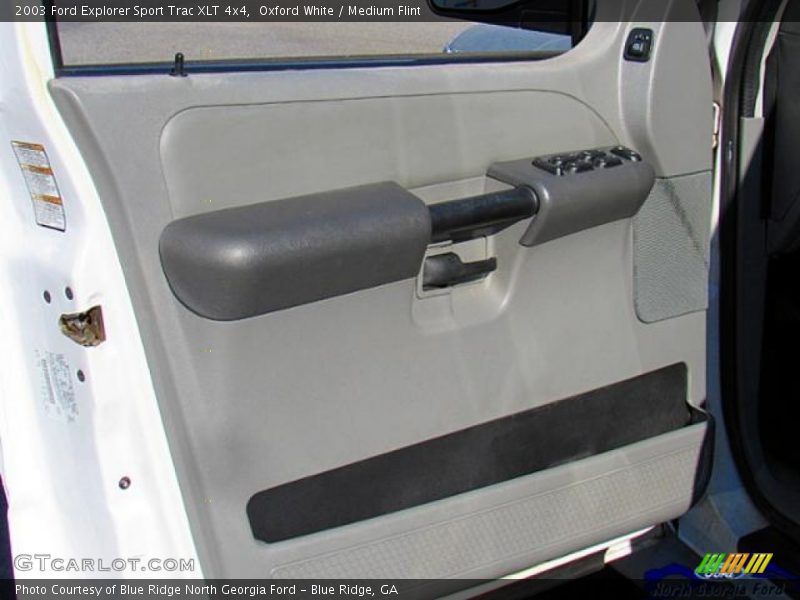 Oxford White / Medium Flint 2003 Ford Explorer Sport Trac XLT 4x4