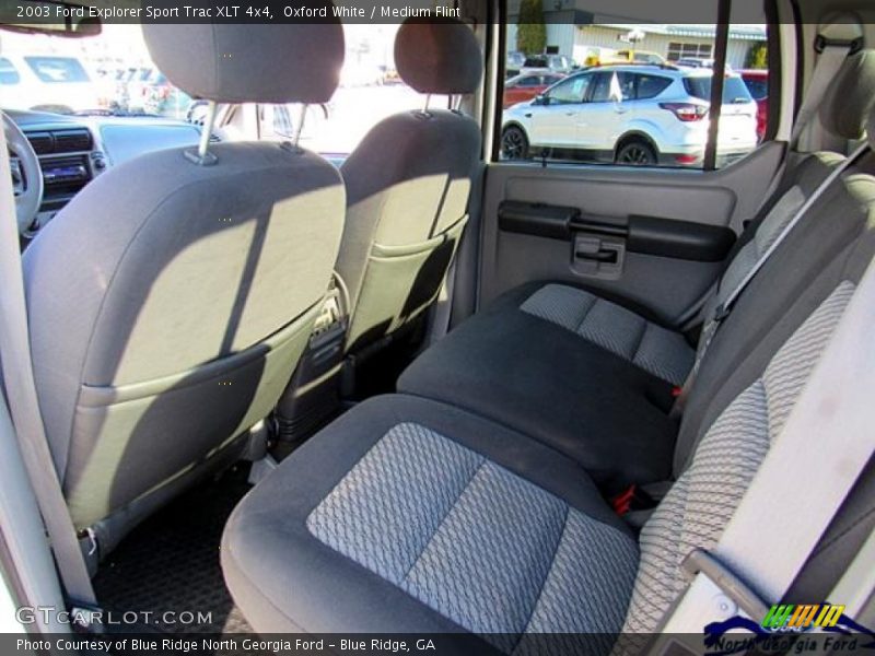 Oxford White / Medium Flint 2003 Ford Explorer Sport Trac XLT 4x4