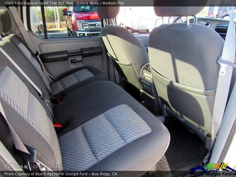 Oxford White / Medium Flint 2003 Ford Explorer Sport Trac XLT 4x4