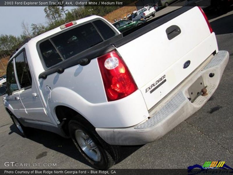 Oxford White / Medium Flint 2003 Ford Explorer Sport Trac XLT 4x4