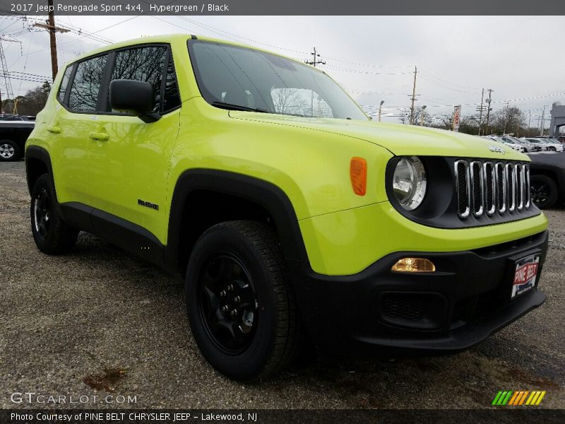 Front 3/4 View of 2017 Renegade Sport 4x4