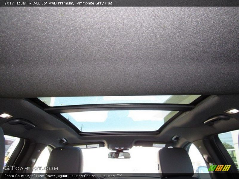 Ammonite Grey / Jet 2017 Jaguar F-PACE 35t AWD Premium