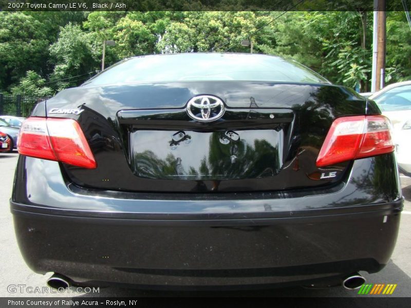 Black / Ash 2007 Toyota Camry LE V6