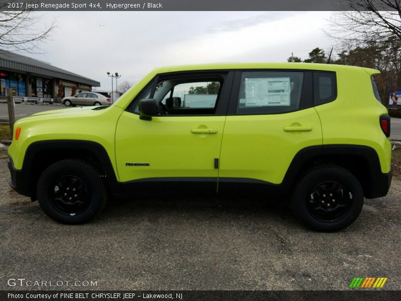  2017 Renegade Sport 4x4 Hypergreen