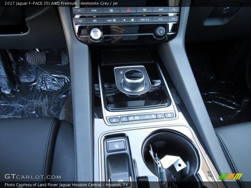 Ammonite Grey / Jet 2017 Jaguar F-PACE 35t AWD Premium
