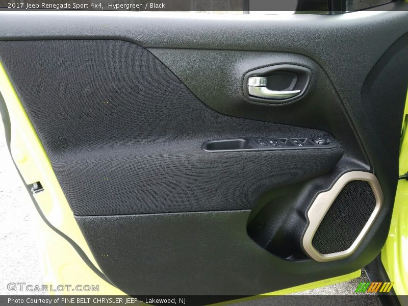 Hypergreen / Black 2017 Jeep Renegade Sport 4x4