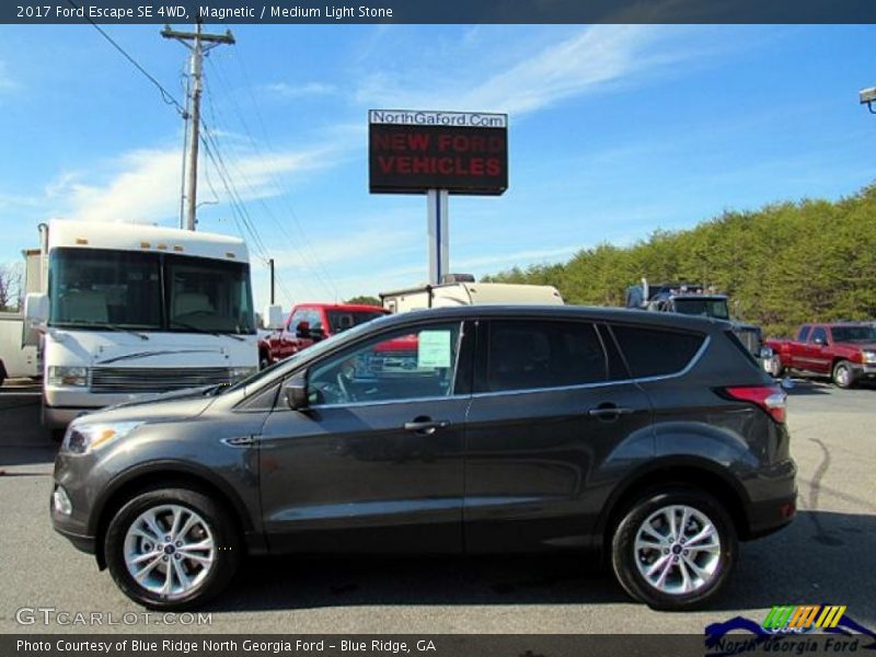 Magnetic / Medium Light Stone 2017 Ford Escape SE 4WD
